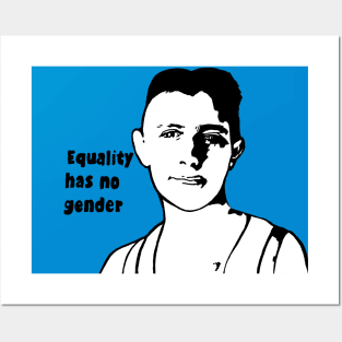 Political pop Equaliity has no gender Posters and Art